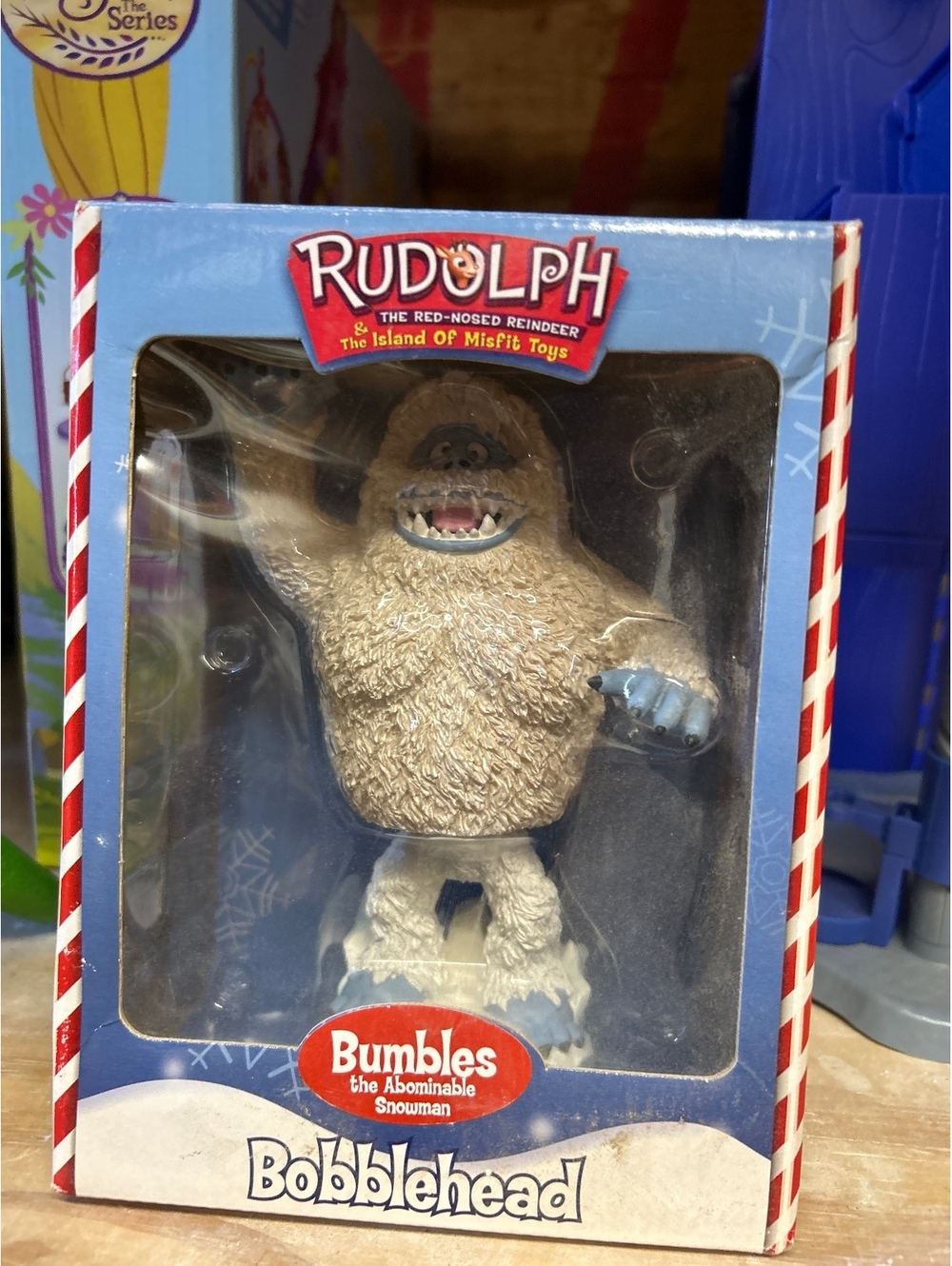 Rudolph The Red-Nosed Reindeer Bumbles the Abominable Snowman Bobblehead